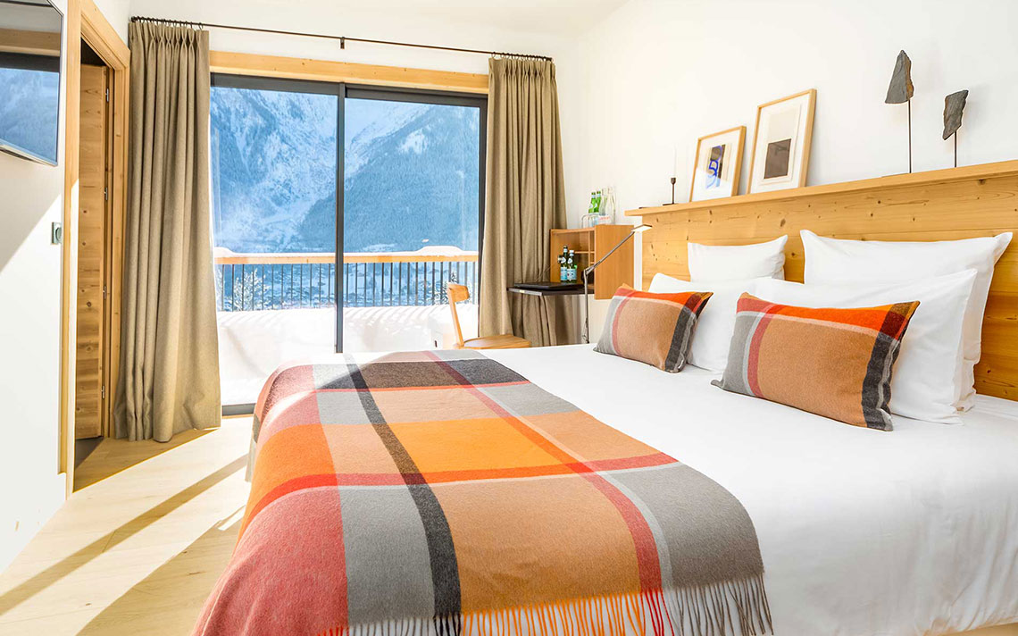 Le Chalet Mont Blanc Chamonix bedroom