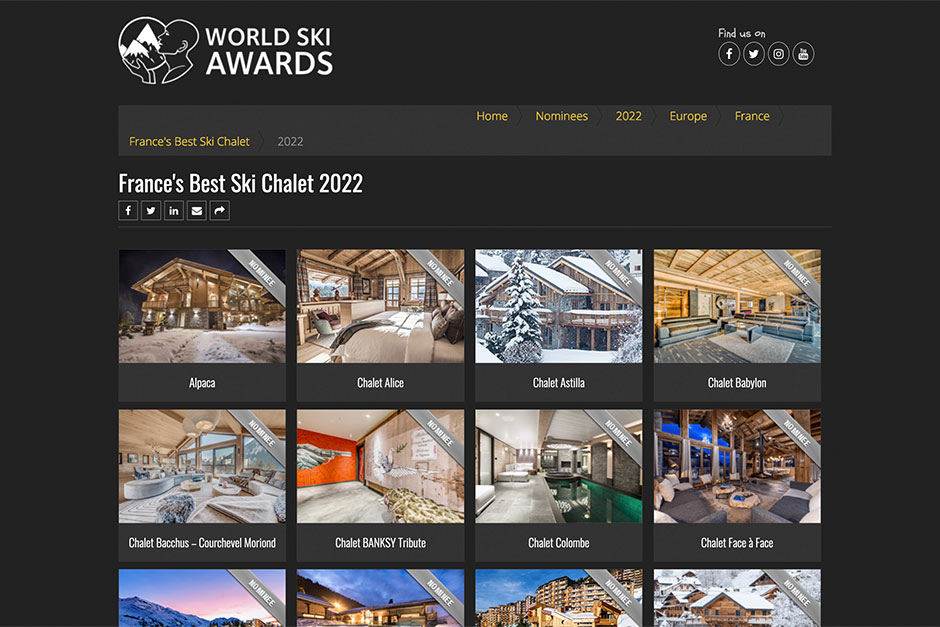 France's Best Ski Chalet 2022